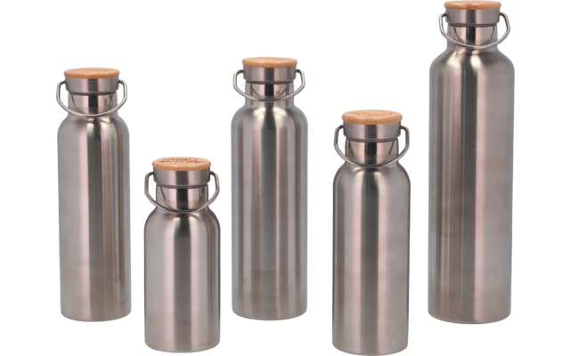Berger stainless steel bottle with bamboo lid 500 ml