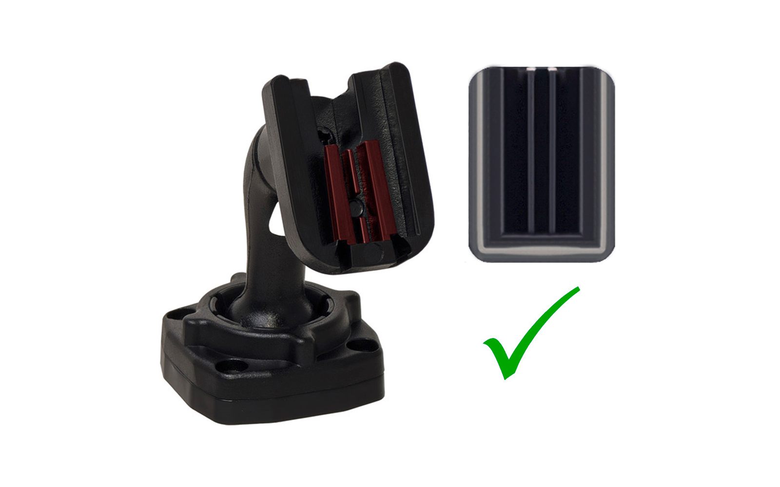 Produktbild Alpine KTE-DME-B906 Halterung digitaler R&uuml;ckspiegel fahrzeugspezifisch f&uuml;r Mercedes Sprinter W906 1