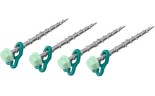 240401 - Picchetti a vite fluorescenti Berger TerraGlow A15, 12 pezzi