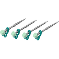 Picchetti a vite fluorescenti Berger TerraGlow A15, 12 pezzi