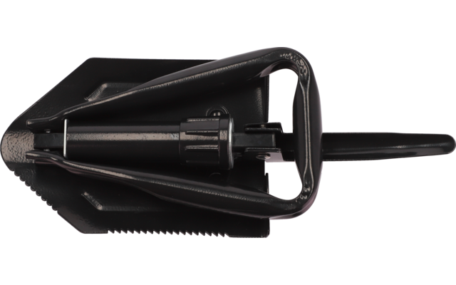 Schwarzes, kegelförmiges Werkzeug aus Metall mit beweglichen Greifarmen