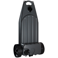 Aquaroll Wastemaster Economy Abwassertank mit R&auml;dern 38 Liter