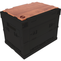 Berger CamperBox L 30 foldable multifunctional and storage box black