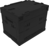Berger CamperBox L 30 faltbare Multifunktions- und Aufbewahrungsbox Schwarz