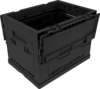 Berger CamperBox L 30 faltbare Multifunktions- und Aufbewahrungsbox Schwarz