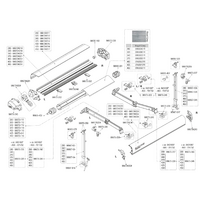 Fiamma Inner bracket for awning F80s 290-450 - Fiamma spare part number 98673-246