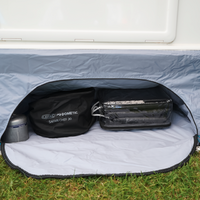 Dometic Pro Organiser Skirt Wohnwagen-Sch&uuml;rzenorganizer 600 x 60 cm mit Keder