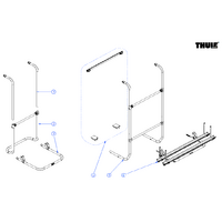 Thule Tragarm Oben 1 St&uuml;ck f&uuml;r Fahrradtr&auml;ger Sport G2 Tour &ndash; Thule Ersatzteilnummer 1500602649