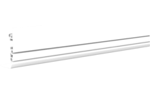 Fiamma Frontblende für Markise ZIP F45Ti L 400 - Farbe Polar Weiß Fiamma Ersatzteilnummer 06244P400