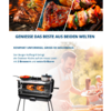 Kleines Produktbild Berger Koffergasgrill schwarz 1