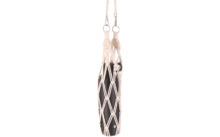 Porte-bouteilles Camplife en macramé avec mousqueton pour bouteilles de 1 litre