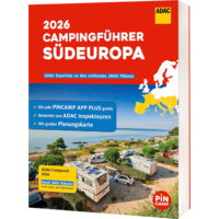ADAC Campingf&uuml;hrer 2026 inklusive ADAC Campcard Sprache Deutsch f&uuml;r S&uuml;deuropa