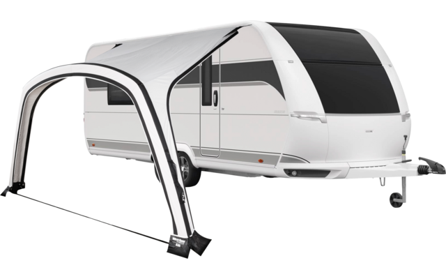 Westfield Kari sun canopy with two roof-side ventilation tubes