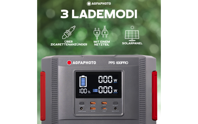 AgfaPhoto powercube 600 Pro (DE / Type F) mobiel stopcontact