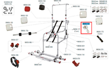 250002IK - Fiamma Getriebe mit Öse passend für Fahrradträger Carry Bike Lift 77 Ersatzteilnummer 98656-784
