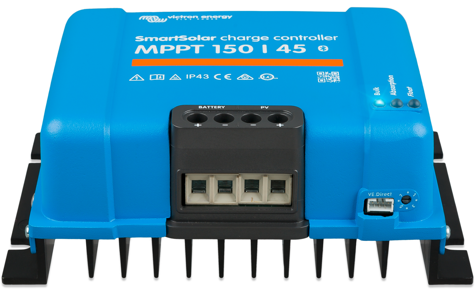 Product image Victron SmartSolar MPPT Solarladeregler f&uuml;r Batteriespannung 12/24/48 V mit Bluetooth 1