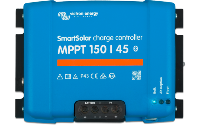Product image Victron SmartSolar MPPT Solarladeregler f&uuml;r Batteriespannung 12/24/48 V mit Bluetooth 1