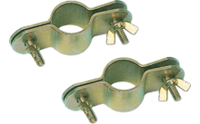 251400 251410 - Berger Doppelrohrschelle gold 2er Pack