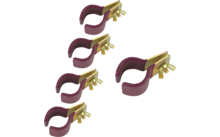 251560 251570 - Berger Rohrschelle gummiert 5er Pack