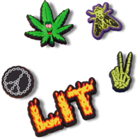 Crocs Jibbitz - Broche pour chaussures (pack de 5)