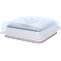 Lanterneau avec ventilateur 28 x 28 cm 12 V Turbo Vent transparent Berger