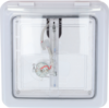 Berger Turbo Vent Dachhaube mit Ventilator 28 x 28 cm 12 V transparent 