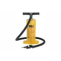 High Peak double lift pump yellow / black