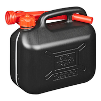 Bidon d'essence ProPlus plastique noir 5 litres