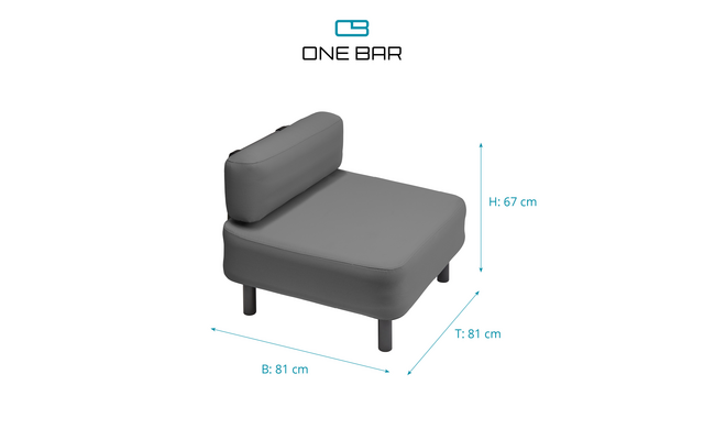 Enders basic element 2 recliner chair frame