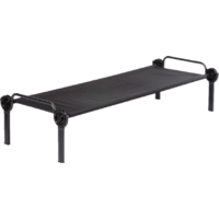 Lit de camp XL noir One Disc-O-Bed