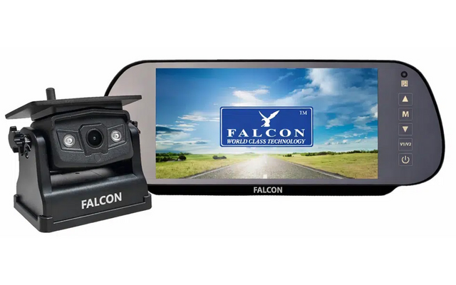 Produktbild Falcon Magnetic Wireless Camera System R&uuml;ckfahrkamera magnetisch mit 7 Zoll Monitor 1