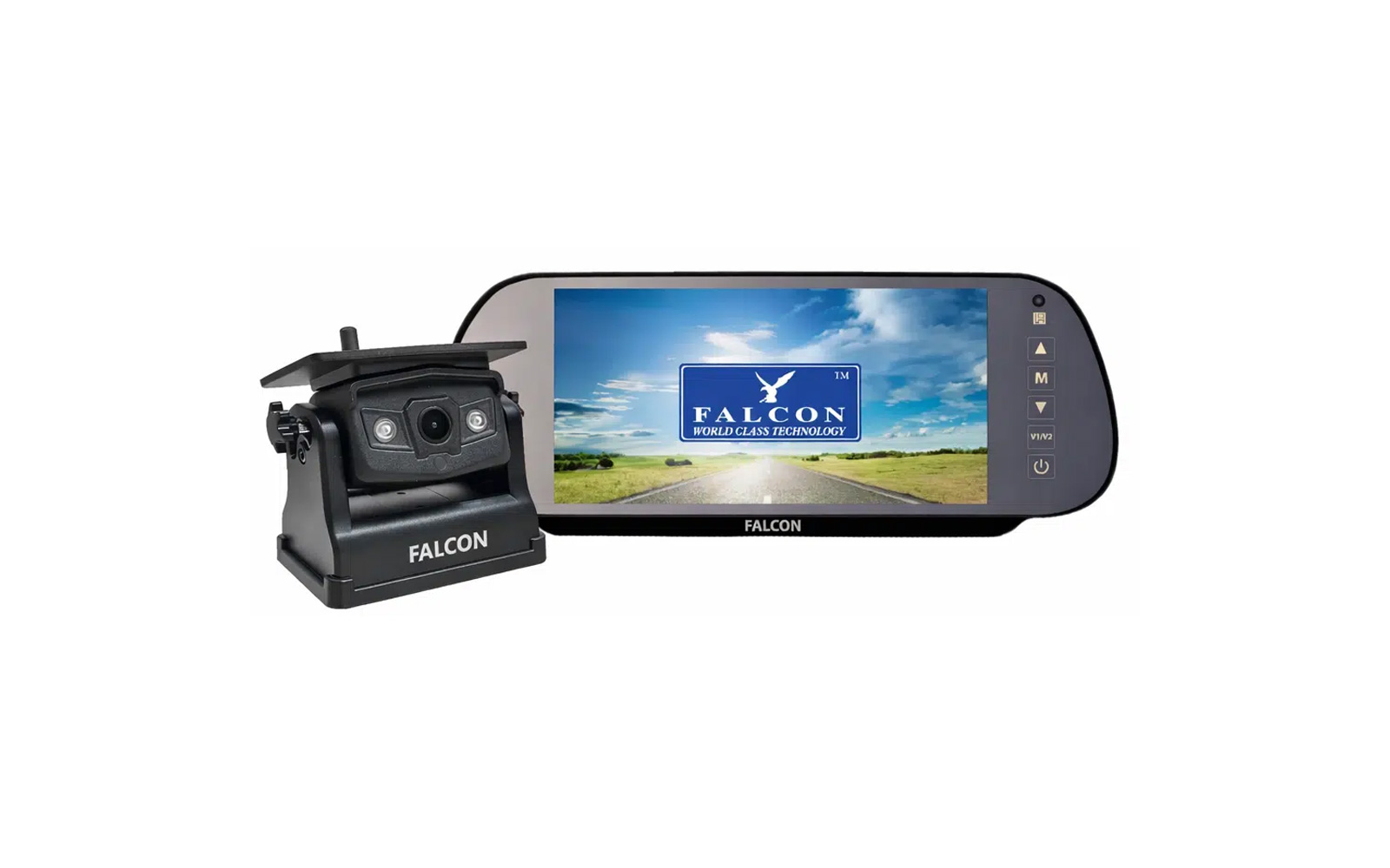 Produktbild Falcon Magnetic Wireless Camera System R&uuml;ckfahrkamera magnetisch mit 7 Zoll Monitor 1