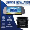 Kleines Produktbild Falcon Magnetic Wireless Camera System R&uuml;ckfahrkamera magnetisch mit 7 Zoll Monitor 1