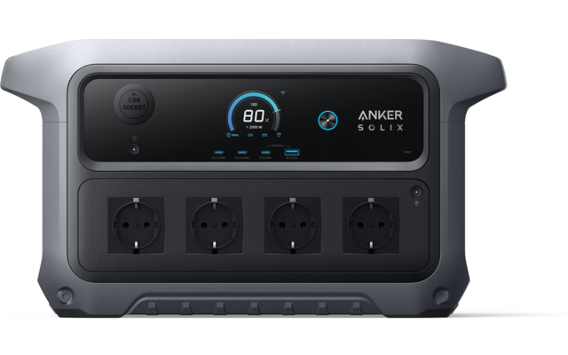 Produktbild Anker Solix C2000 Gen 2 Powerstation 2048 Wh 2400 W mit 800 W Solareingang 1