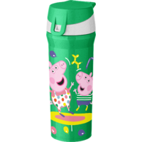 Koziol Stan Peppa Pig Pop gourde 500 ml organic spring green