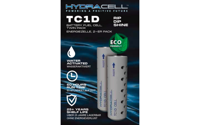 HydraCell TC1D Energy Cell to AquaFlash + AquaTac