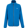 Blaue Jacke mit Reißverschluss und Stehkragen