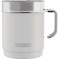 SIGG Travel Mug Thermobecher Edelstahl vakuumisoliert 0,3 Liter snow white