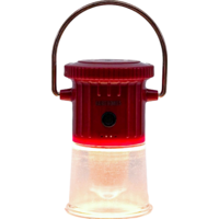 Barebones lantaarn / hanglamp Hoodoo Light Rood