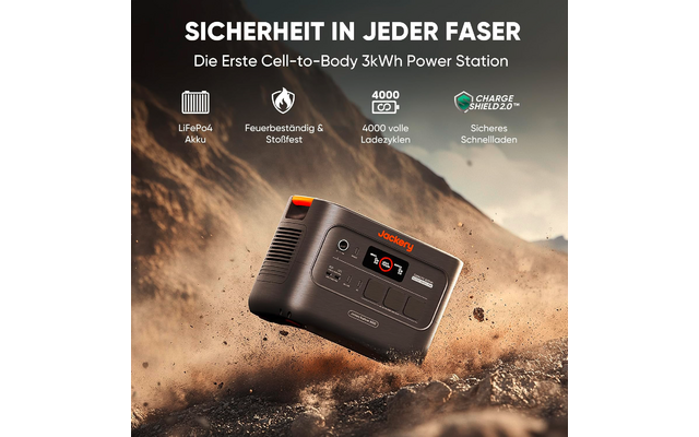 Produktbild Jackery Explorer 3000 v2 tragbare Powerstation 3072 Wh / 3600 W 1