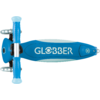 Kleines Produktbild Globber Elite Lights Glow Dreirad Scooter h&ouml;henverstellbar mit LED Leuchtrollen 1