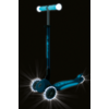 Kleines Produktbild Globber Elite Lights Glow Dreirad Scooter h&ouml;henverstellbar mit LED Leuchtrollen 1