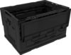 Berger CamperBox XL 60 faltbare Multifunktions- und Aufbewahrungsbox Schwarz