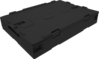 Berger CamperBox XL 60 faltbare Multifunktions- und Aufbewahrungsbox Schwarz