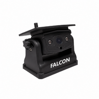 Falcon Zusatzkamera f&uuml;r Magnet Funkkamerasystem mit Solarpanel kabellos bis 100 m schwarz
