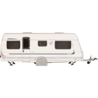 Hindermann Passformabdeckung für Radkästen Hobby 2014 bis 2018 De Luxe Easy, 2015 bis 2018 On Tour hellgrau 1-Achser