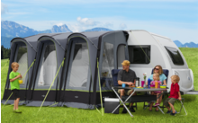 263380 - Berger Molina Air Deluxe II aufblasbares Reisevorzelt für Wohnwagen