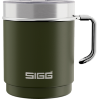 SIGG Travel Mug Thermobecher Edelstahl vakuumisoliert 0,3 Liter roasted green