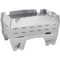 Skotti Tischgrill Mini f&uuml;r Holz / Gas / Holzkohle