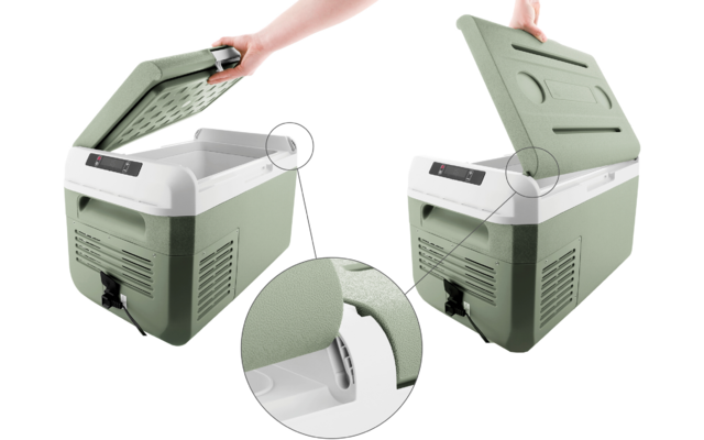 Produktbild Berger EPL Kompressor K&uuml;hlbox mit Tiefk&uuml;hlfunktion 12V 24V 230V 1